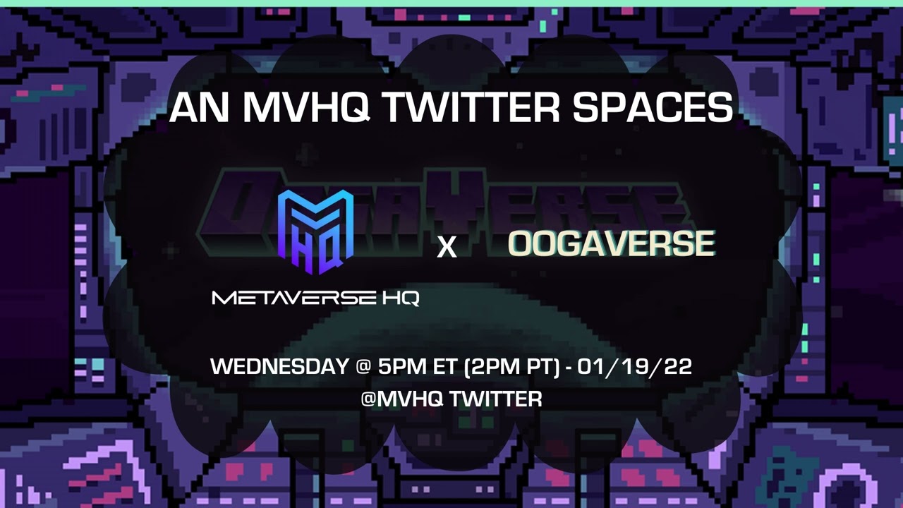Twitter Spaces with OogaVerse