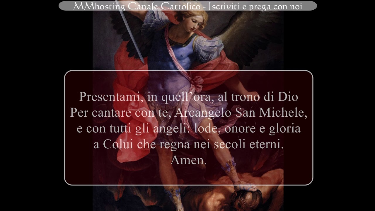 Atto Di Consacrazione A San Michele Arcangelo