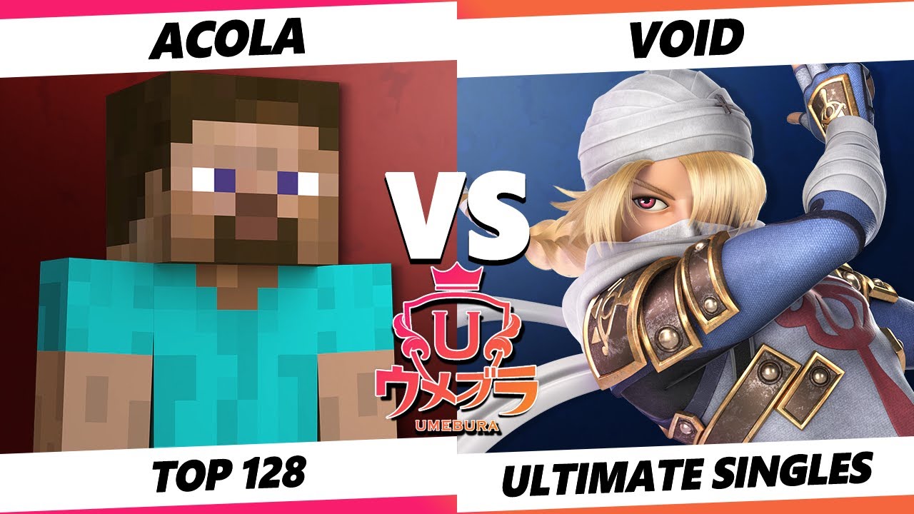 Umebura 10 Acola (Steve) Vs. VoiD (Sheik) Smash Ultimate SSBU YouTube