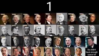 All U.S presidents sing random songs based on how many wives they had #wombo