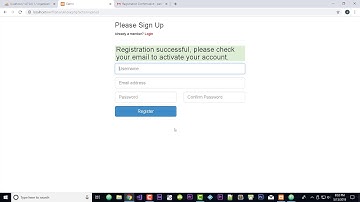 Send Email On Form Submission With Verification Link Using PHP And MYSQL