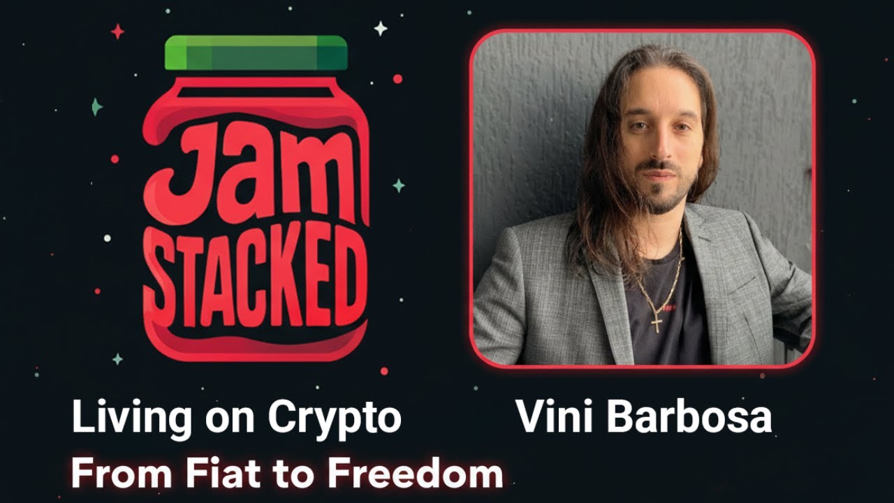 Living on Crypto with Vini Barbosa - From Fiat to Freedom