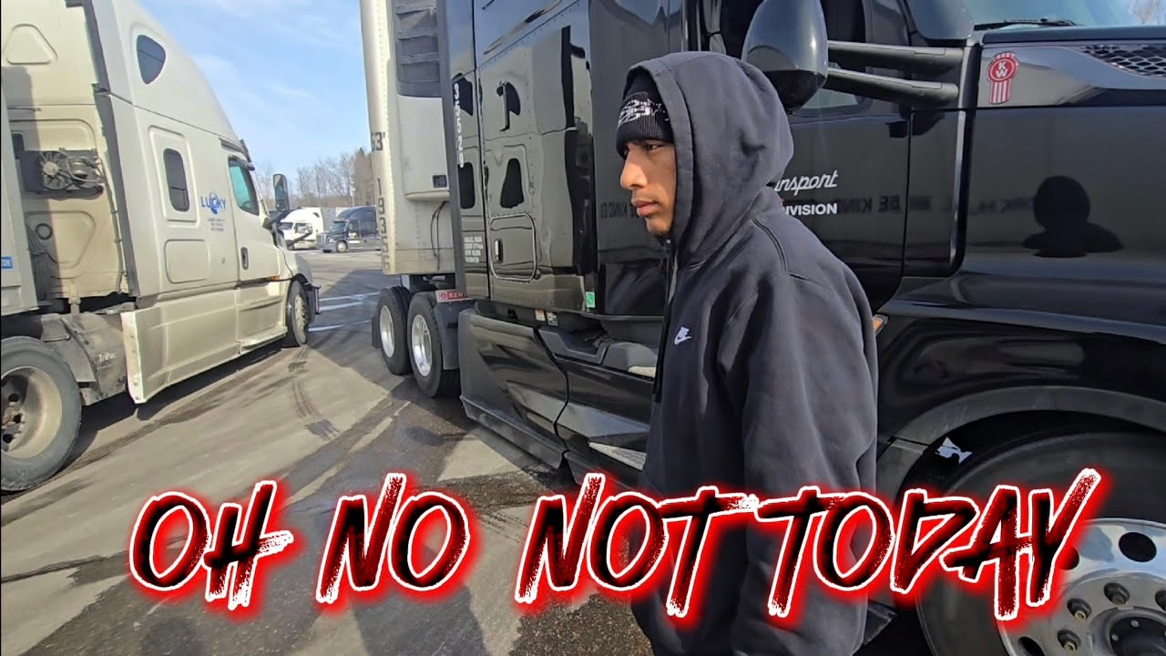 Освоение самой сложной части грузоперевозок/движения задним ходом