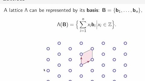 Lattice algorithms and lattice-based cryptography