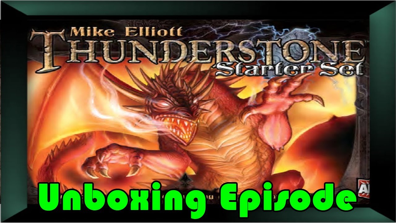 Thunderstone Advance Card Game Unboxing YouTube