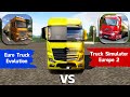 Euro Truck Evolution vs. Truck Simulator Europe 2 | Trucks Comparison 2020 | Android Gameplay