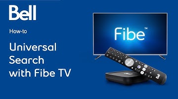How to perform a universal search with Bell Fibe TV
