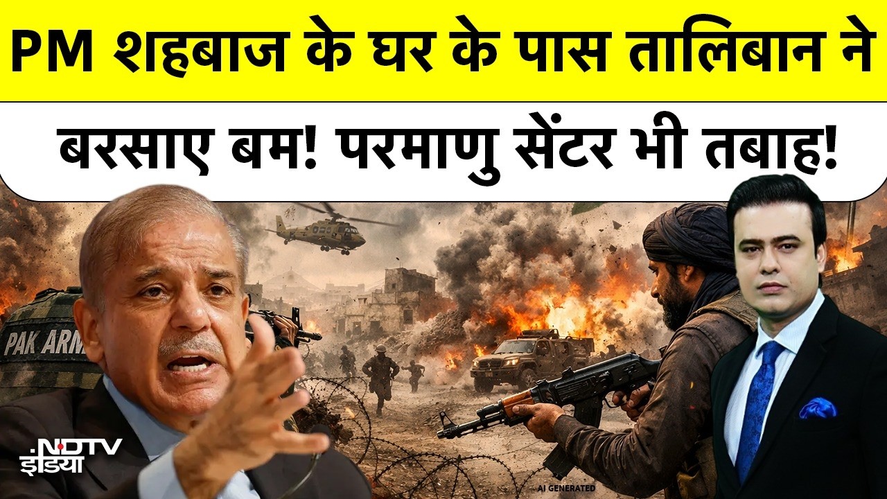 Afghanistan Attacks Pakistan | PM शहबाज के घर के पास तालिबान ने बरसाए बम! परमाणु सेंटर भी तबाह! PAK