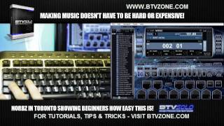 BTV Solo Beat Making Software - Intro & Quick Start