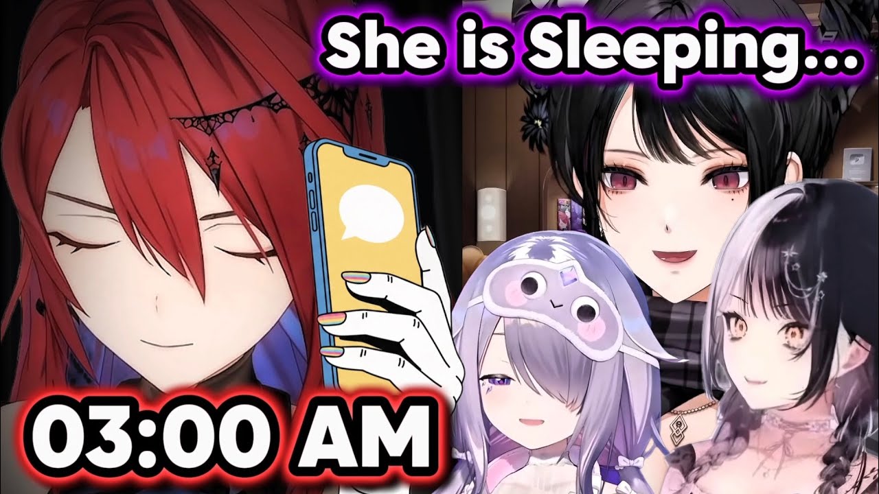 Liz Got a Sudden Call from Advent at 3:00 AM [ Hololive ]