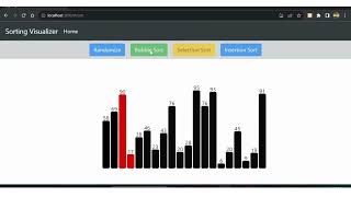 Algorithm Visualizer | Project | Reactjs ⚛️