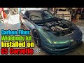 SuperCharged Corvette: Carbon Fiber Widebody Install "This Thang Look Amazing!!!"