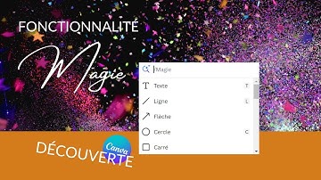 Raccourcis magiques de Canva 2022