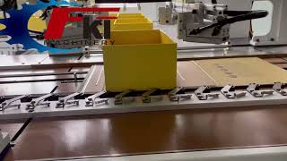 Automatic rigid box assembly machine | Automatic book type box assembly machine