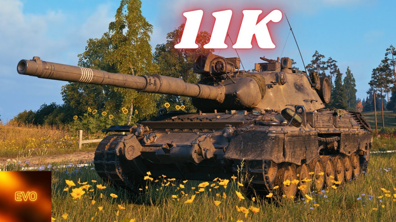 Leopard 1 - 11K Damage 9 Kills & Object 430U  10K Damage 9 Kills etc World of Tanks