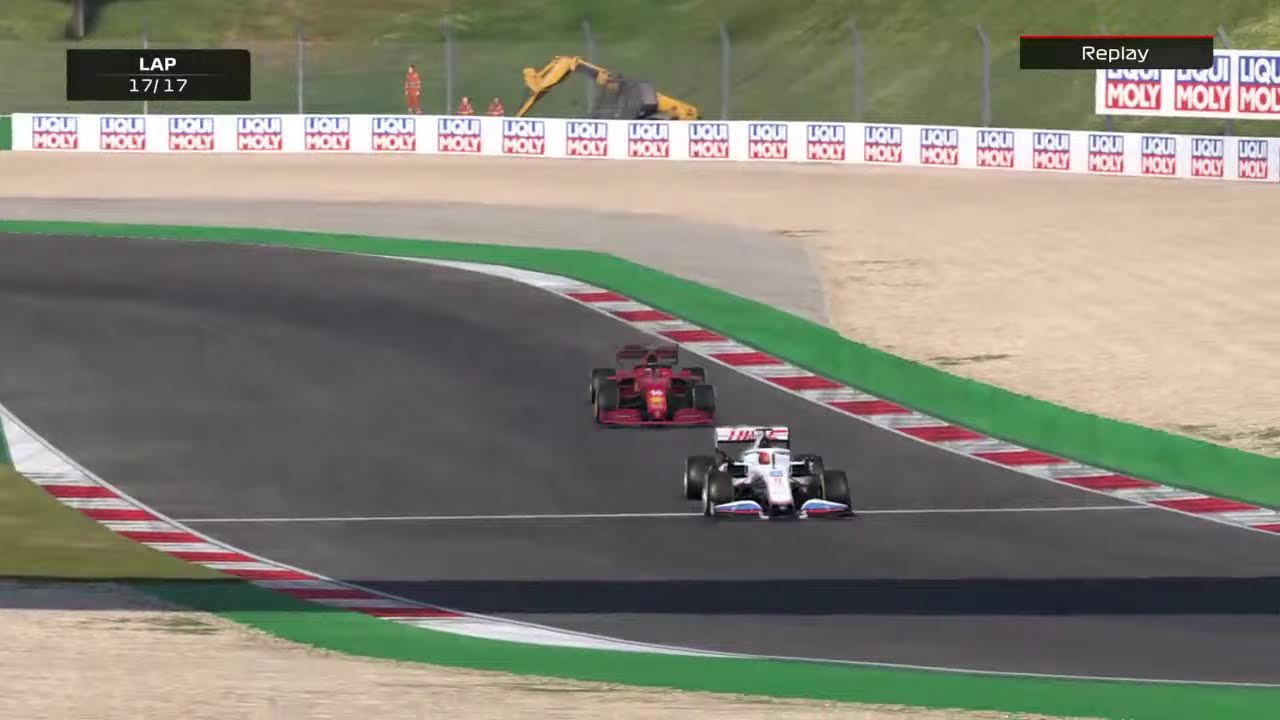 F12021 racing wheel to wheel at portimo