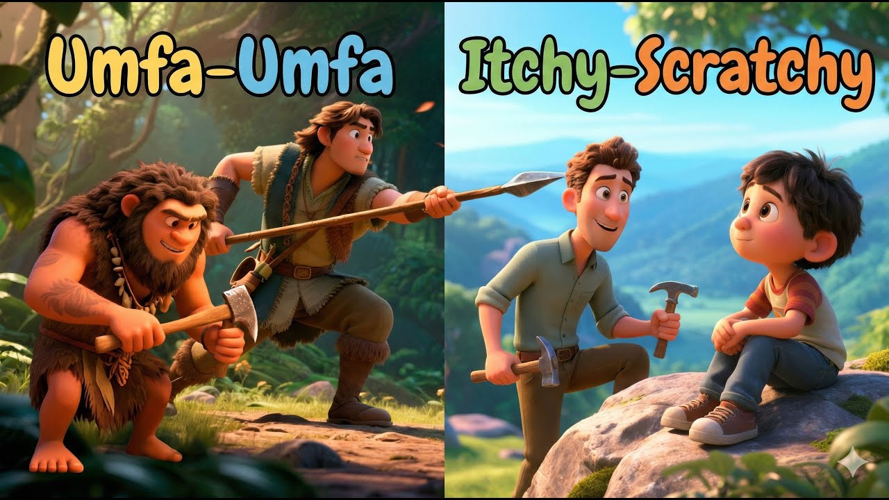 "How Humans Survived the Stone Age — A Fun Story for Kids!"