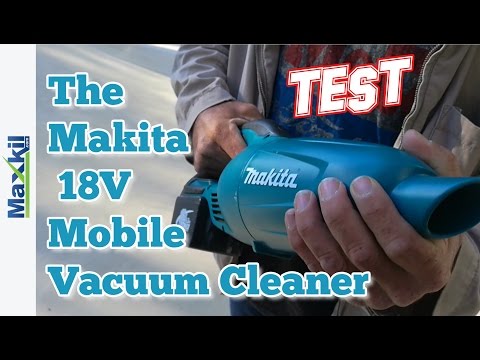 Makita 18V Mobile Vacuum Cleaner Unboxing & Test - YouTube