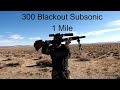 300 blackout subsonic 1 mile sbr