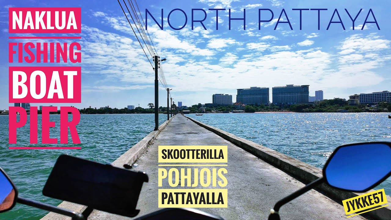 Skootterilla Pohjois Pattayalla, Nakluea North Pattaya 2025