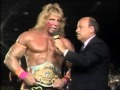 Mean Gene Okerlund Interviews Ultimate Warrior About Rick Rude 08 19 1990 Summerslam Fever 