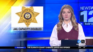 Klamath County Jail capacity almost doubled