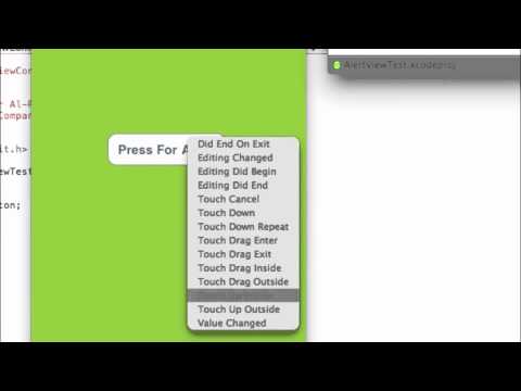 Xcode-Alert With Button