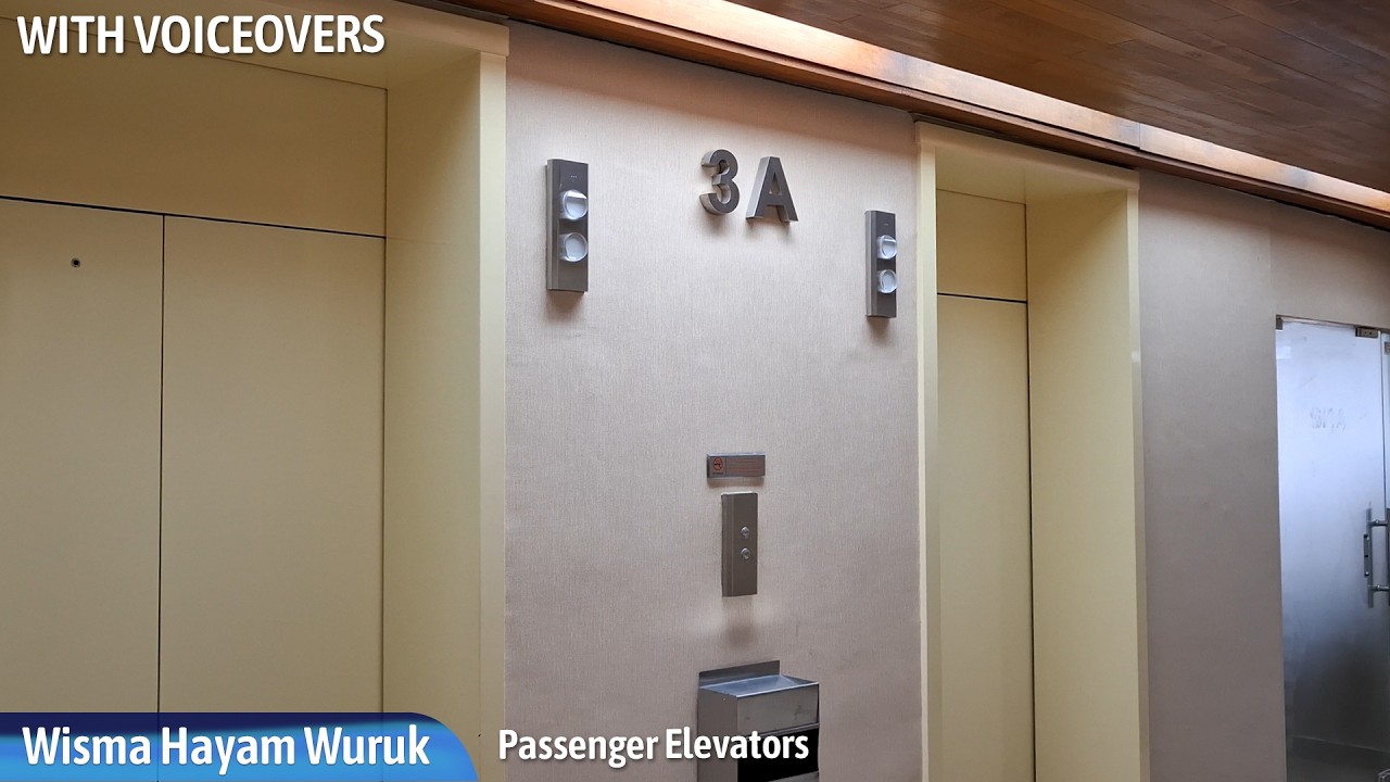 Modernized OTIS Elevators with Voiceovers - Wisma Hayam Wuruk, Jakarta