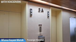 Modernized Otis Elevators With Voiceovers - Wisma Hayam Wuruk, Jakarta