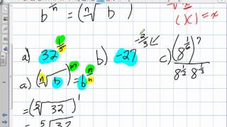 Working with Rational Exponents Grade 11 mixed Lesson 7 4 12 6 12