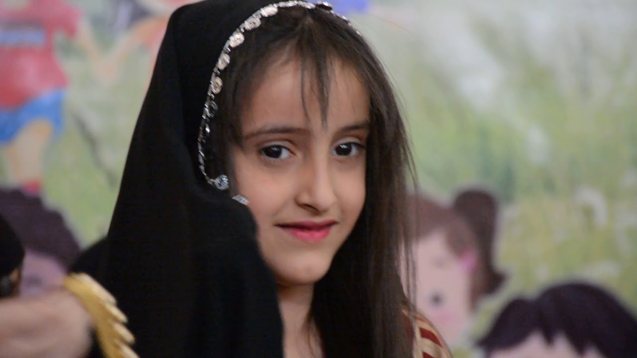 من حفل المهرجان المركزي السنوي لرياض الاطفال فعالية تراثية جميلة