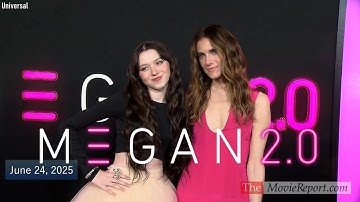 M3GAN 2.0 movie premiere Allison Williams, Violet McGraw, cast & filmmakers - June 24, 2025 4K