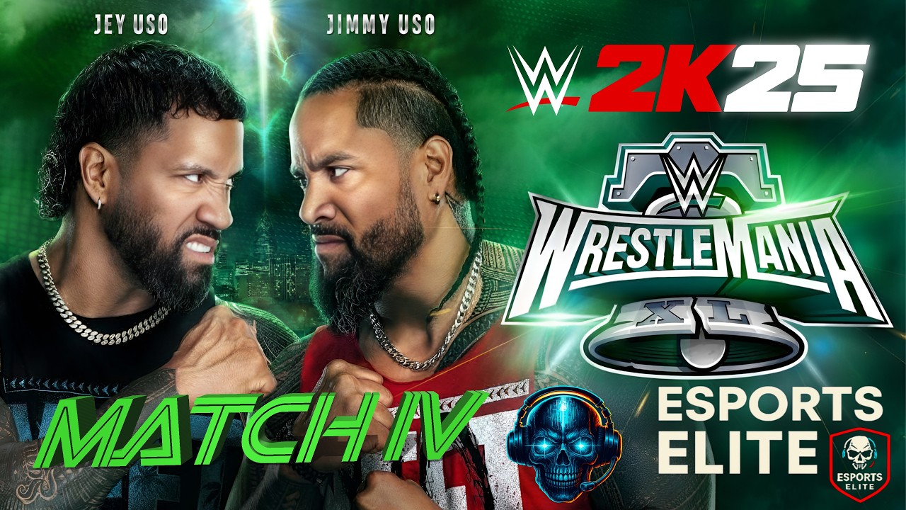 Джей Усо против Джимми Усо | WrestleMania XL: разрыв родословной! 🔥 Поединок WWE 2K25