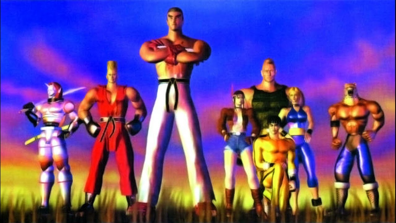 Tekken 1 - Character Select PS1 (Slowed)