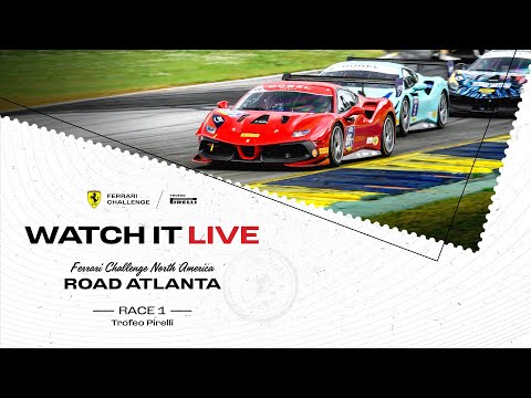 Ferrari Challenge North America Trofeo Pirelli&AM – Road Atlanta, Race 1