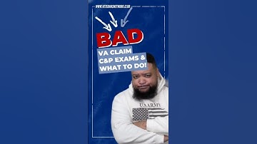 Bad C&P Exam examples and what to do!