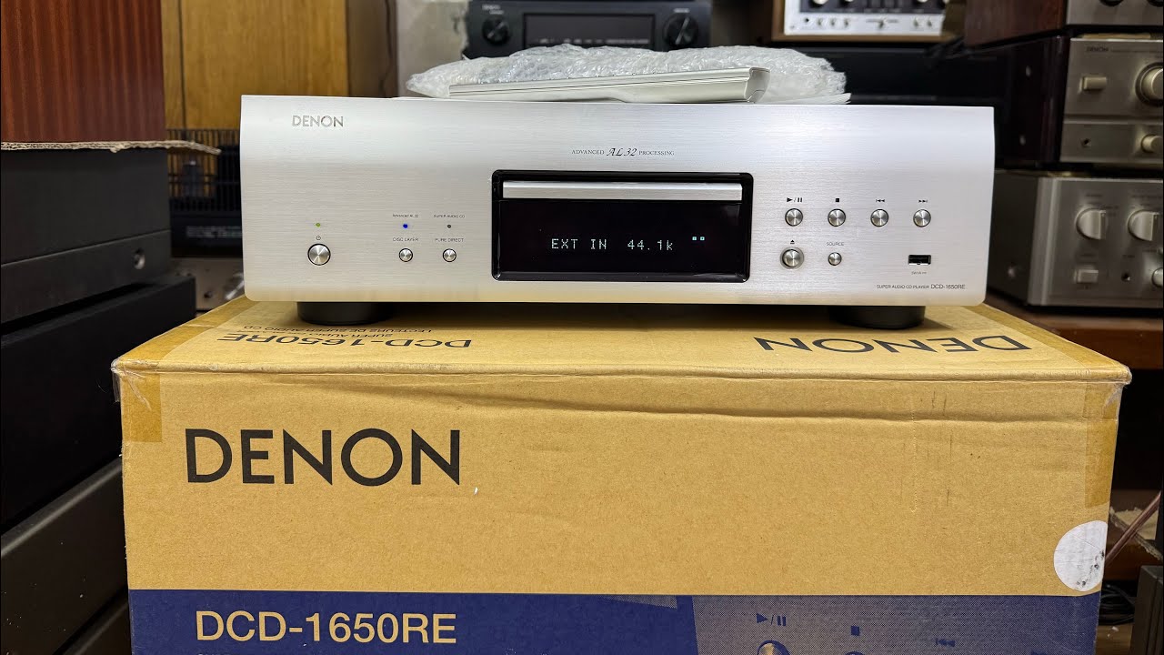Full box CD D/A giải mã nhạc số 32bit Denon Dcd 1650RE