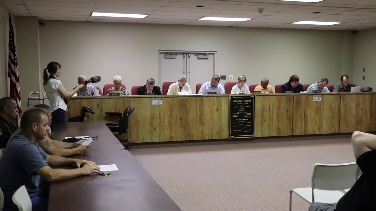 Donora Council Meeting 07112019 YouTube