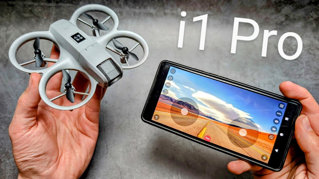 i1 Pro DRONE - Connect & Pair with Phone App - Record Videos, Take Pictures & Control using App