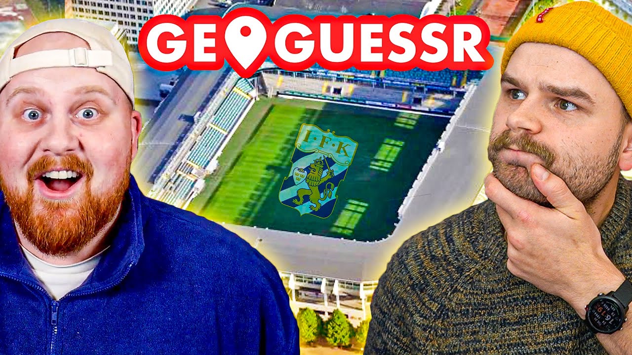 154 TESTAR SVENSKA FOTBOLLSARENOR | GEOGUESSR
