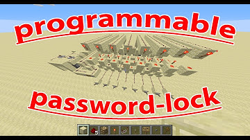 programmable combination lock