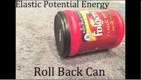 ROLLBACK CAN Experiment (transition of potential energy to kinetic energy)