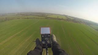 GOPR0192 Paramotor trike dudek orca very short t/o roll