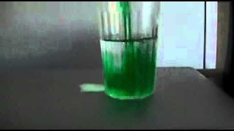 Water Mixing in Slow Motion (600 fps)