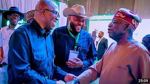 ASIWAJU TINUBU, AND PETER OBI LAUGHS TO JOKES  AS ALL PRESIDENTIAL CANDIDATE SIGNS PEACE ACCORD ✌️