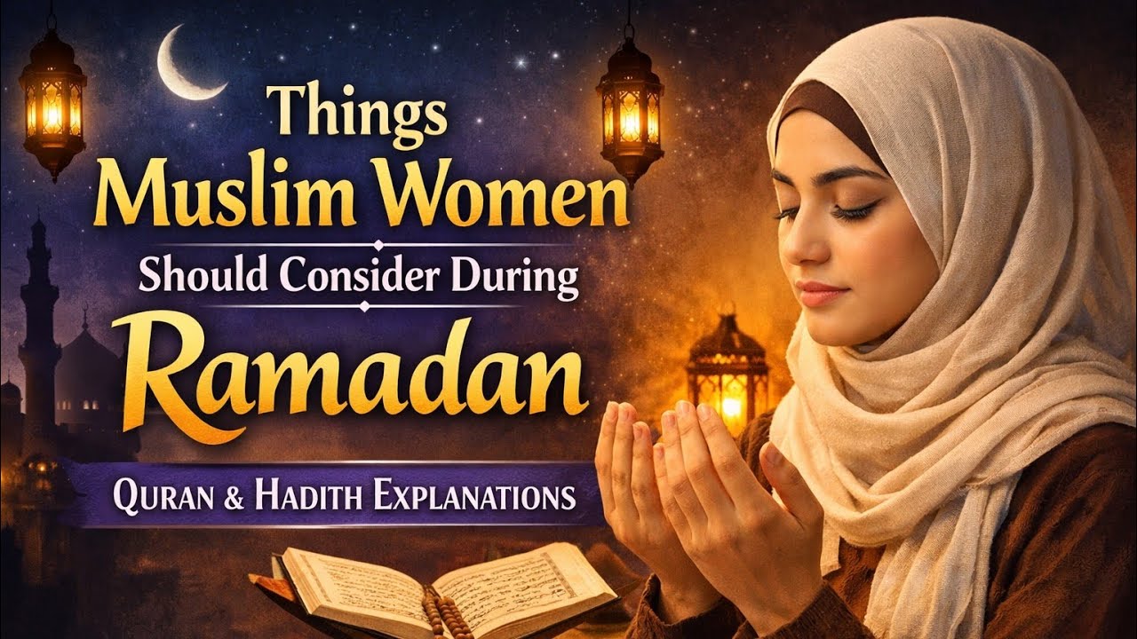 ரமலானில் இஸ்லாமிய பெண்கள் கவனிக்க வேண்டியவை | குர்ஆன் & ஹதீஸ் விளக்கங்கள் | Ramadan Tips for Women