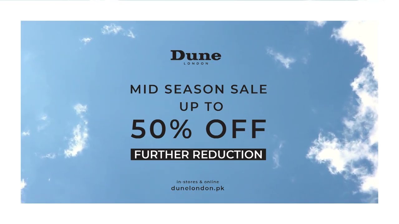 Up to 50% OFF on Dune London Pakistan’s finest footwear & bags