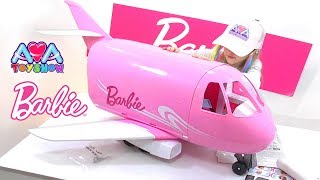 The Biggest Barbie Toy Airplane On Ava Toy Show