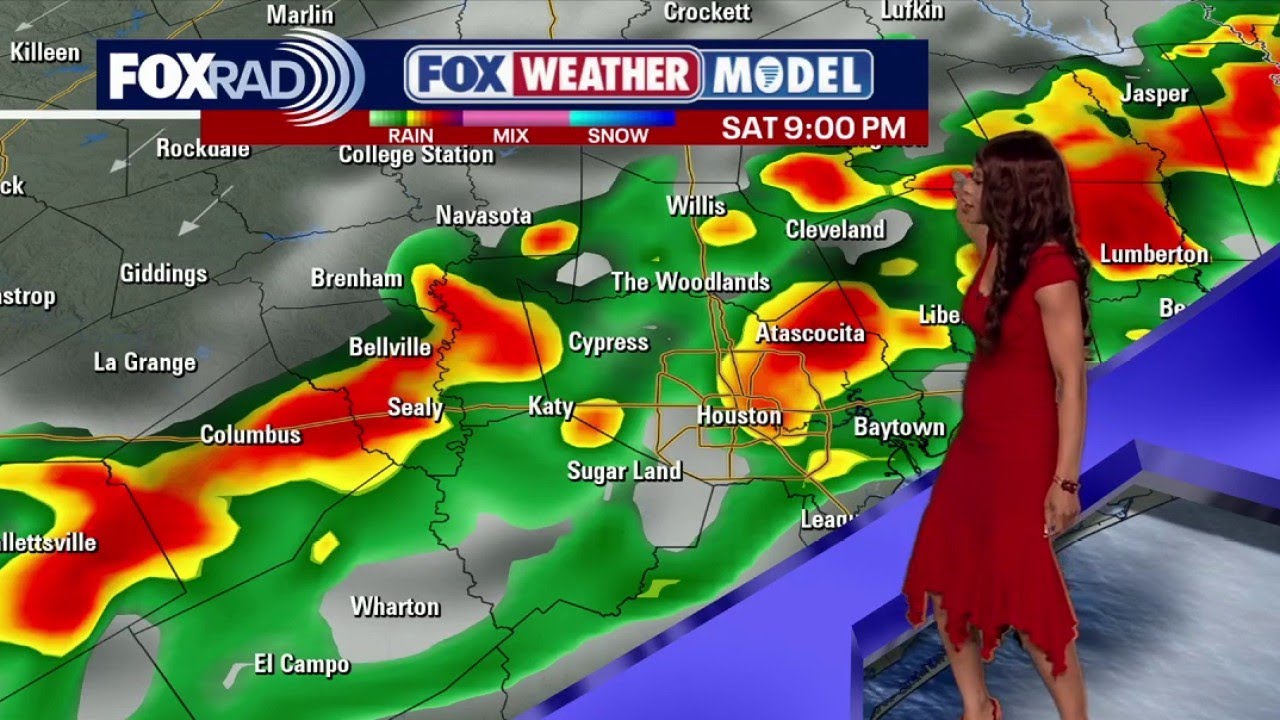 Houston weather: Severe Easter weekend storm chances - YouTube