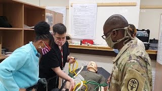 Medical Simulation Training Center Trains For Responding to COVID19